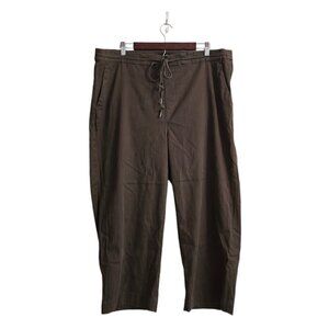 Liverpool Kelsey Culottes in Olive Grove Sz 18W